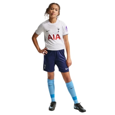 Camisa Tottenham I 26/27 Nike Stadium Infantil - Branca