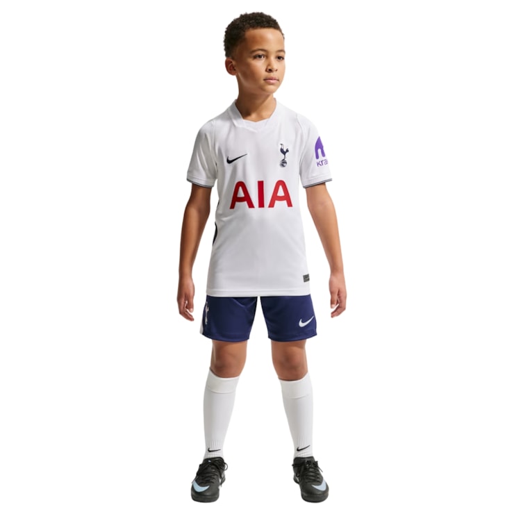 Camisa Tottenham I 26/27 Nike Stadium Infantil - Branca