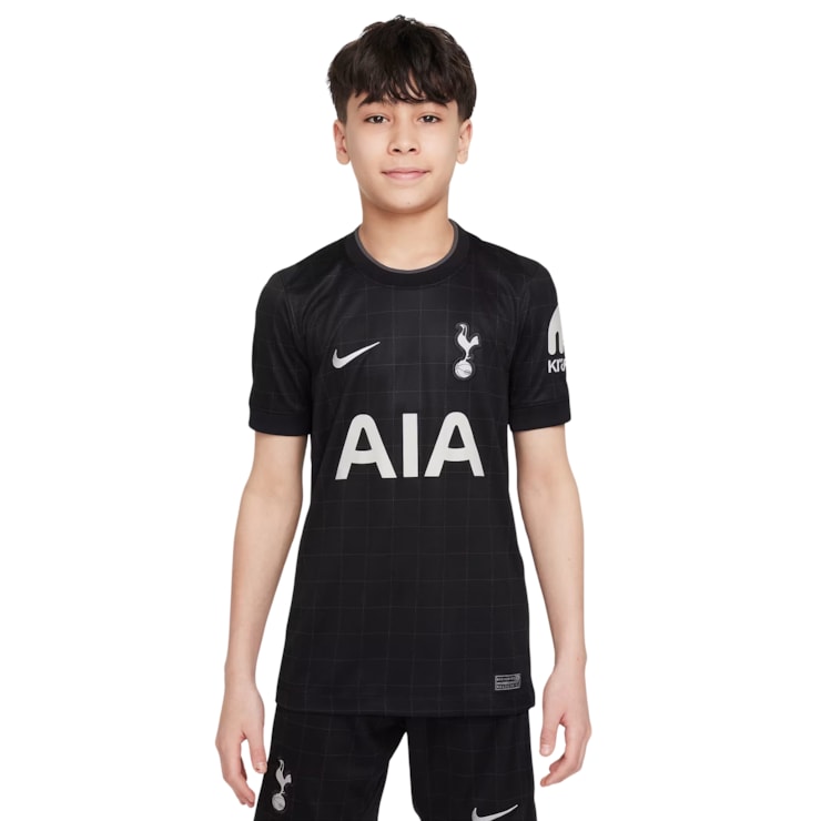 Camisa Tottenham II 25/26 Nike Torcedor Pro Infantil - Preta
