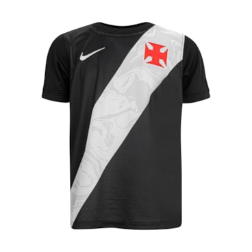 Camisa  Vasco I 26/27 Nike  Torcedor Pro Infantil - Preta