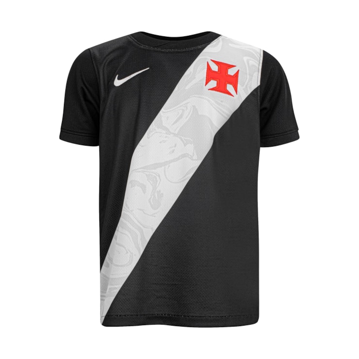 Camisa  Vasco I 26/27 Nike  Torcedor Pro Infantil - Preta