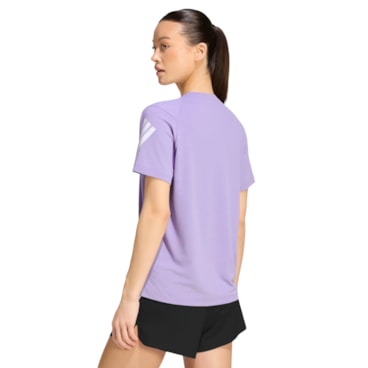 Camiseta Adidas Adi365 Climacool Feminina - Lilás