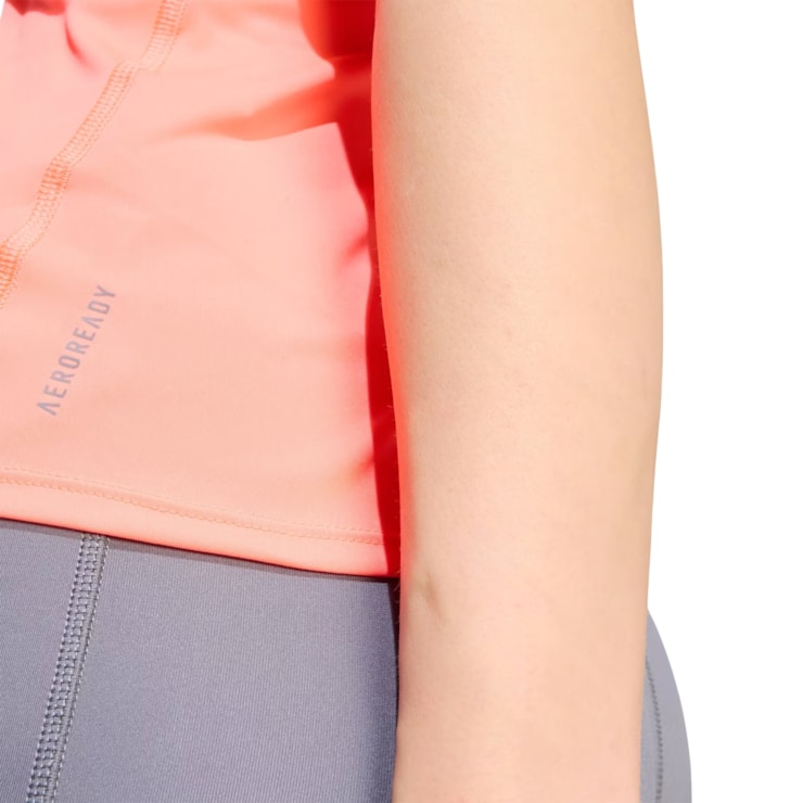 Camiseta Adidas Adizero Essentials Feminina - Laranja