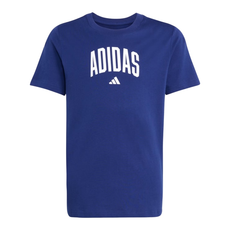 Camiseta Adidas Collegiate Infantil - Azul Escuro