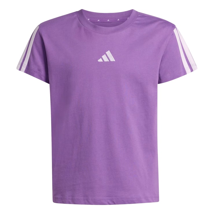 Camiseta Adidas Essentials Infantil - Lilás