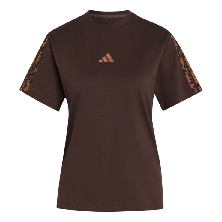 Camiseta Adidas Estampa Animal Seasonal Essentials Feminina
