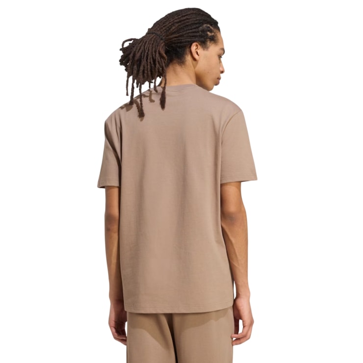 Camiseta Adidas Foundation Masculina - Marrom