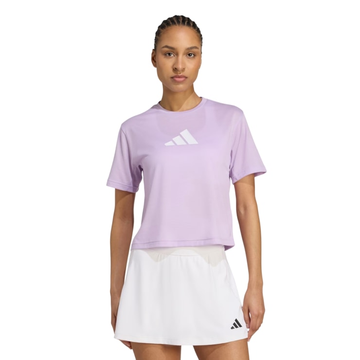 Camiseta Adidas Perfomance Essentials Feminina - Lilás
