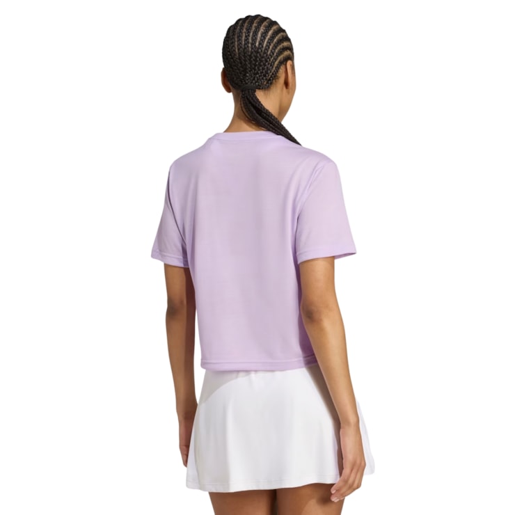 Camiseta Adidas Perfomance Essentials Feminina - Lilás