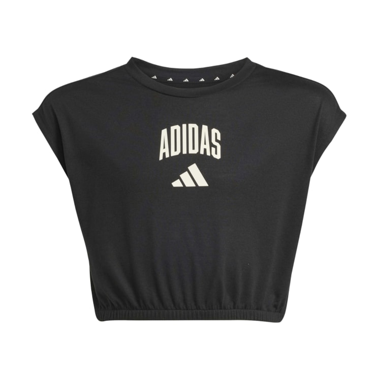 Camiseta Adidas Seasonals Collegiate Infantil - Preta