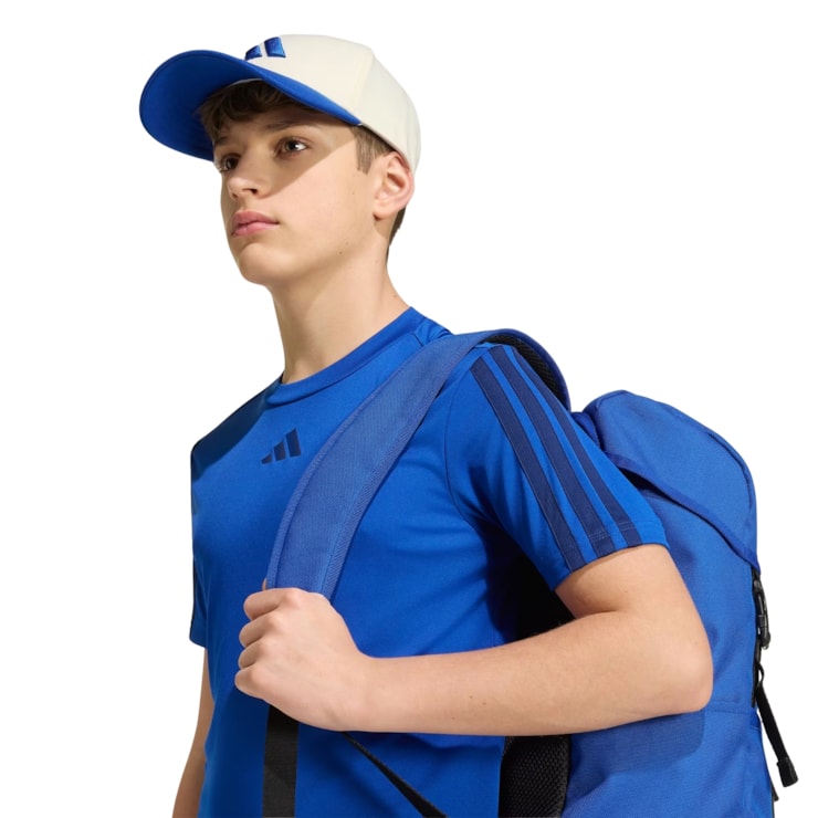 Camiseta Adidas Train Essentials Infantil - Azul