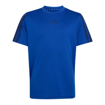 Camiseta Adidas Train Essentials Infantil - Azul