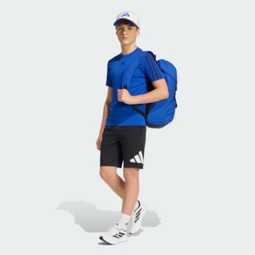 Camiseta Adidas Train Essentials Infantil - Azul