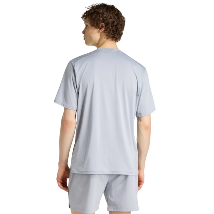 Camiseta Adidas Treino Tech Intensity Masculina - Cinza
