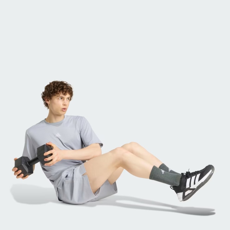 Camiseta Adidas Treino Tech Intensity Masculina - Cinza