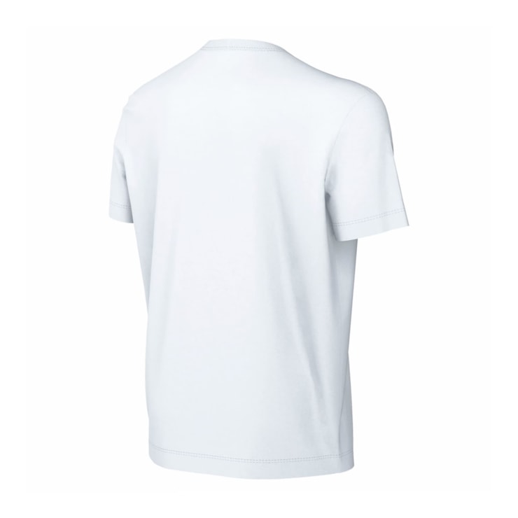 Camiseta Brasil Nike CBF Crest Tee Infantil - Branca