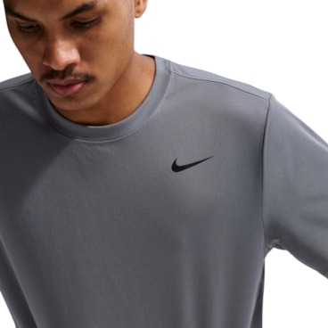 Camiseta Dri-Fit Nike Flex Masculina - Cinza