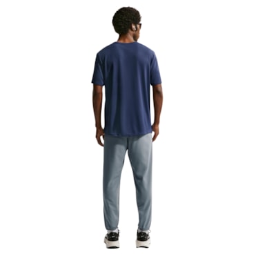 Camiseta Dri-Fit Nike Uv Miler Masculina - Azul Escuro