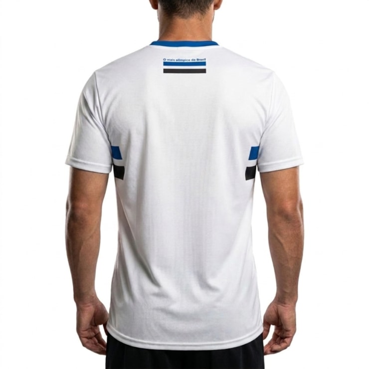 Camiseta Esporte Clube Pinheiros Colmeia Masculina - Branca