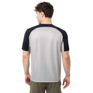 Camiseta Fila Grid Match Masculina - Preta/Verde