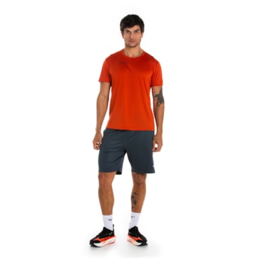 Camiseta Mizuno Prime Masculina - Terracota
