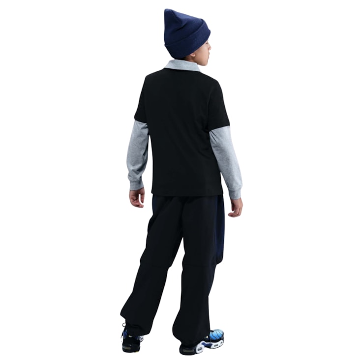 Camiseta Nike Club Brand Energy Infantil - Preta