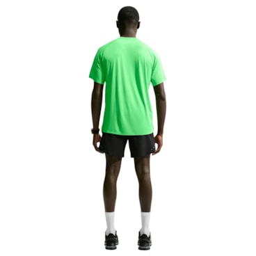 Camiseta Nike Dri-Fit Advance Stride Masculina - Verde Limão