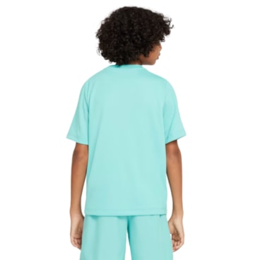 Camiseta Nike Dri-Fit Multi Infantil - Verde