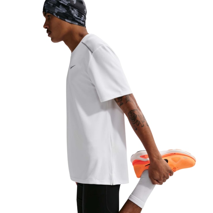 Camiseta Nike Dri-Fit Nike Uv Miler Masculina - Branca