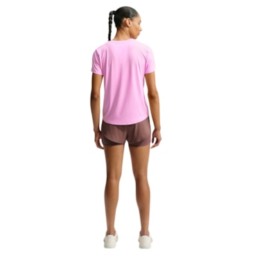 Camiseta Nike Dri-Fit One Slim Feminina - Rosa Claro