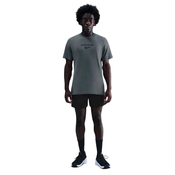 Camiseta Nike Dri-Fit Tee Pro Training Masculina - Cinza