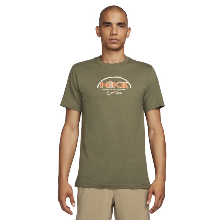 Camiseta Nike Gu Type Masculina - Verde