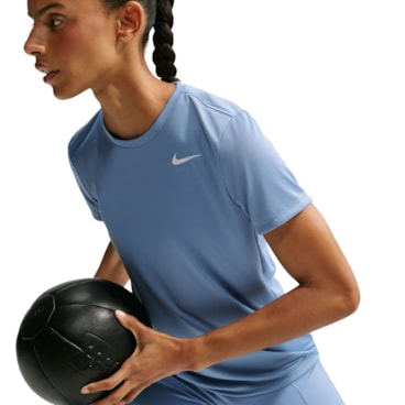Camiseta Nike Nike Dri-Fit Feminina - Azul