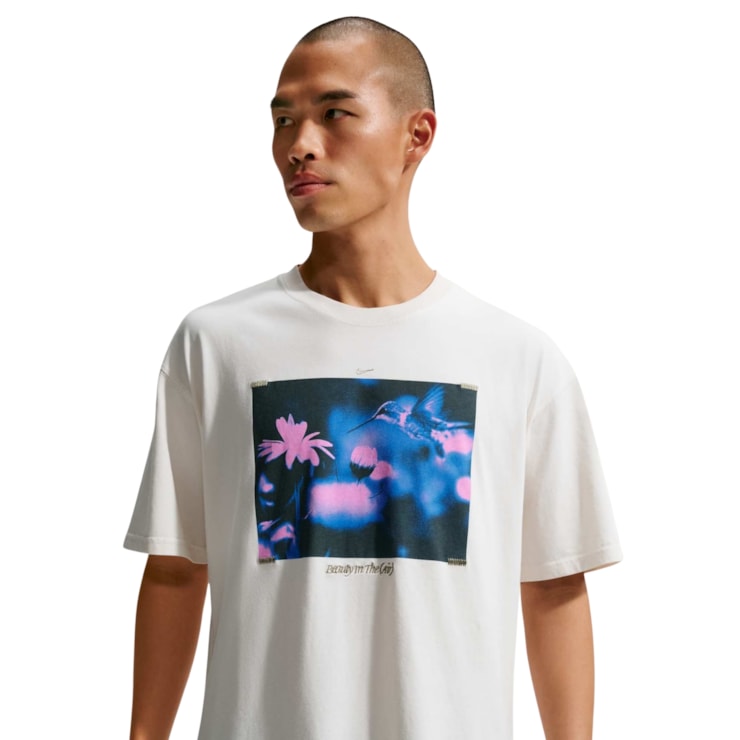 Camiseta Nike Nsw Sportswear Beauty Air Masculina - Branca