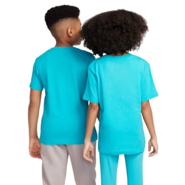 Camiseta Nike Sportswear Futura Infantil - Azul