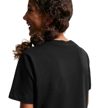 Camiseta Nike Sportswear Futura Infantil - Preta