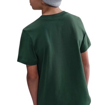 Camiseta Nike Sportswear Futura Tee Infantil - Verde Escuro