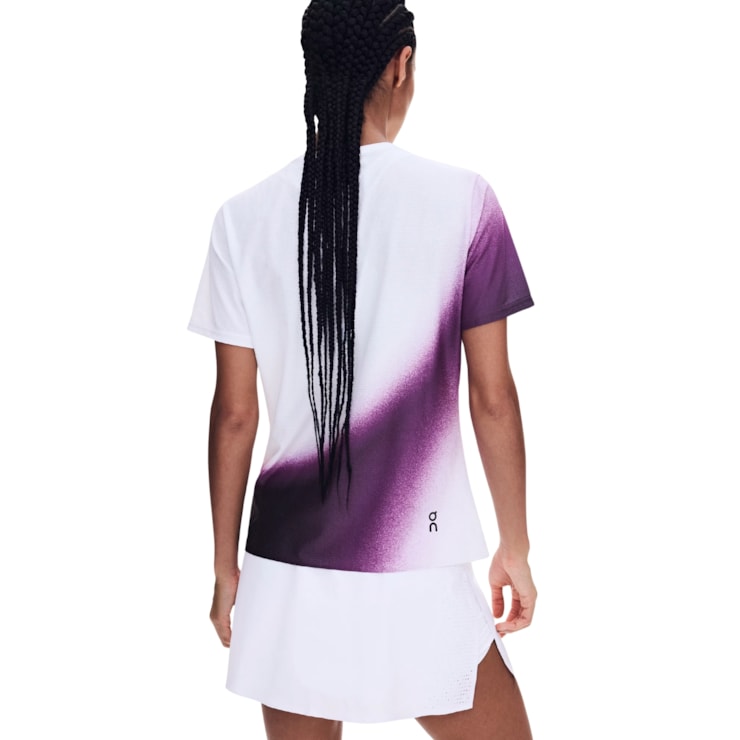 Camiseta On Court-T Swing I Feminina - Branca/Roxa