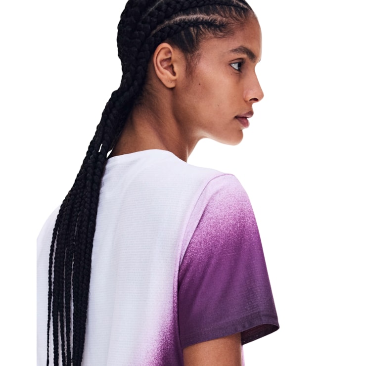 Camiseta On Court-T Swing I Feminina - Branca/Roxa