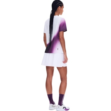 Camiseta On Court-T Swing I Feminina - Branca/Roxa