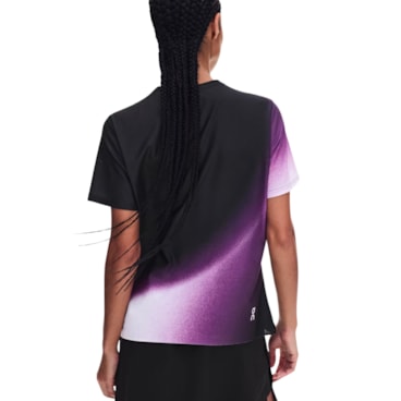 Camiseta On Court-T Swing I Feminina - Preta/Roxa