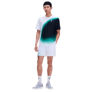 Camiseta On Court-T Swing I Masculina - Branca/Verde