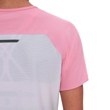 Camiseta On Performance-T Feminina - Rosa/Branco