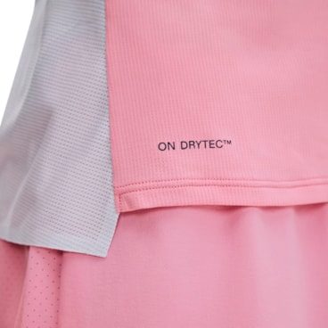 Camiseta On Performance-T Feminina - Rosa/Branco