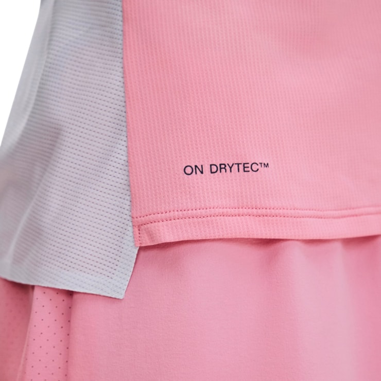 Camiseta On Performance-T Feminina - Rosa/Branco