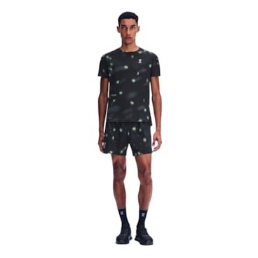 Camiseta On Performance-T Lumos 2 Masculina - Preta/Verde