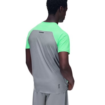Camiseta On Performance-T Masculina - Verde/Cinza