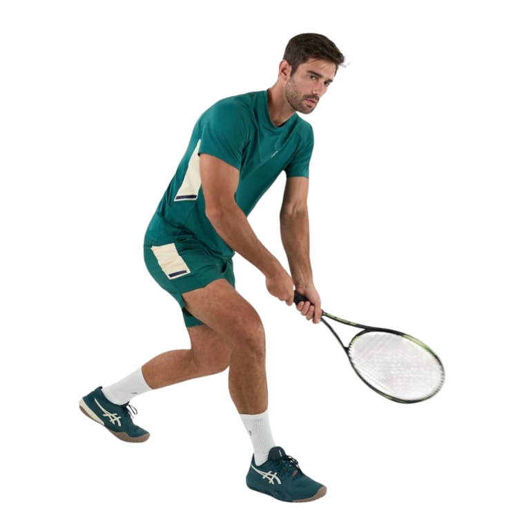 Camiseta Slyce Slams Advantage Masculina - Verde
