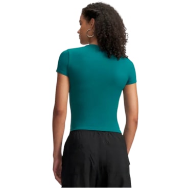 Camiseta Under Armour Motion Fitted Feminina - Verde