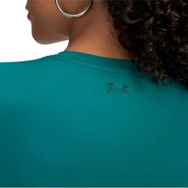 Camiseta Under Armour Motion Fitted Feminina - Verde